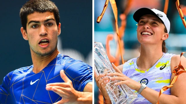 The Madrid Open semifinals feature Carlos Alcaraz and Iga Swiatek, who are both top seeds